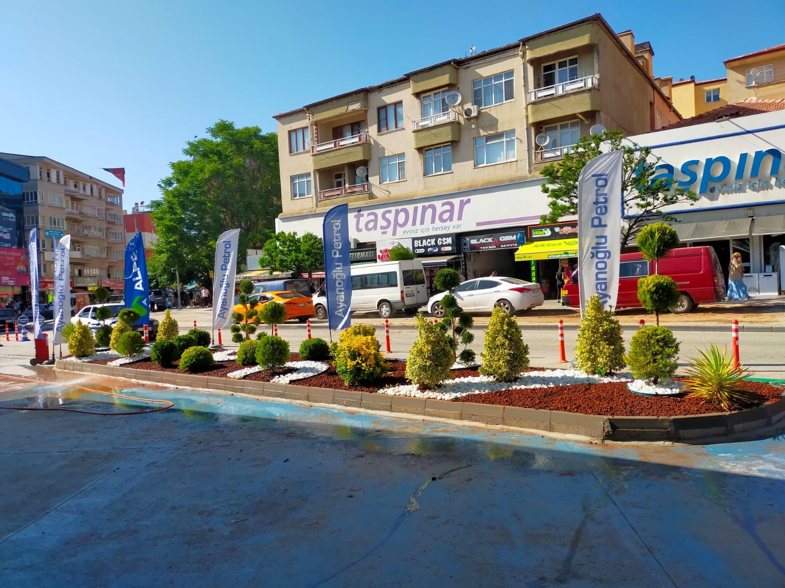 Bahçe aydınlatma sistemi